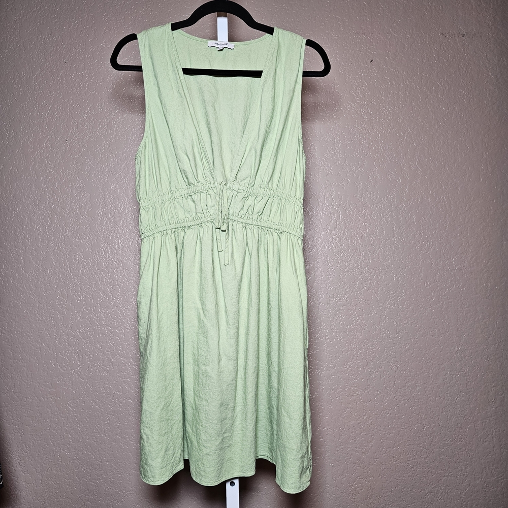 Madewell Light Green Midi Dress